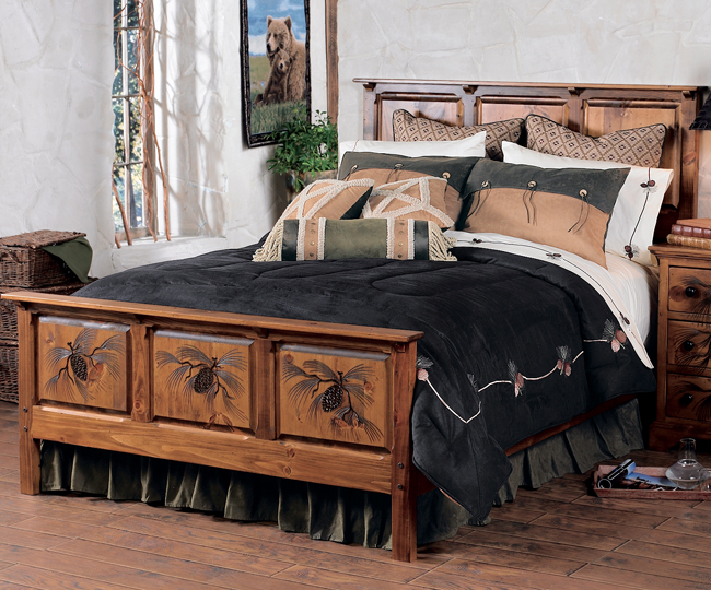 Creating a Cozy and Inviting Bedroom with Solid Wood Rustic Bedroom Furniture 5