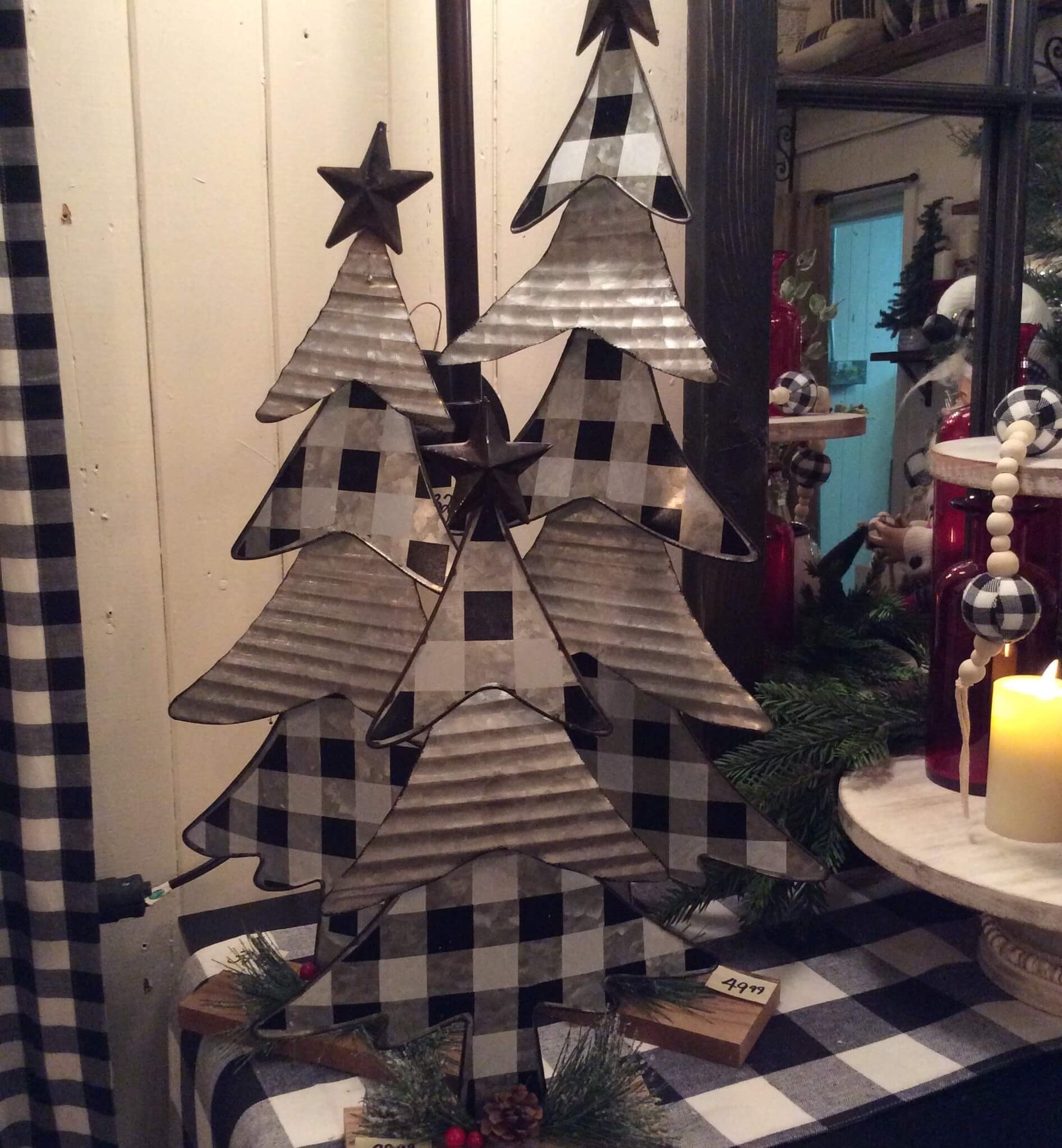 Winter Decorating with Farmhouse Accessories