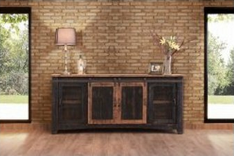 Make a Style Statement with a Solid Wood Rustic TV Stand 