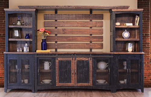 Maximizing the Space in Your Living Room with a Rustic Solid Wood TV Stand 4