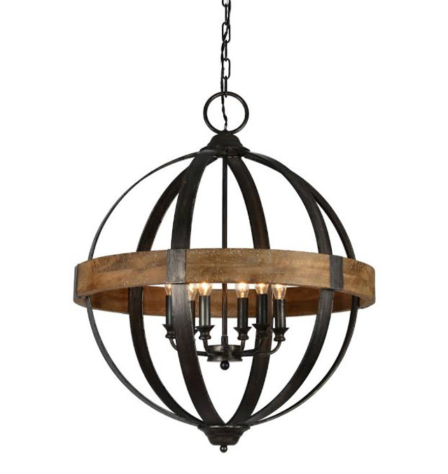Mixing Modern and Traditional: Rustic Farmhouse Lighting & Chandeliers in Contemporary Homes 4